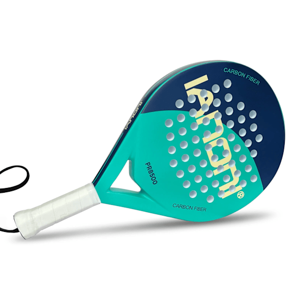 Padel Racket Carbon Fiber Yta med EVA Minne Flex Foam Core Padel Tennis Racket Lättvikt