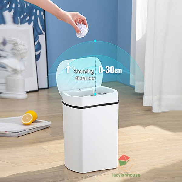 Smart soptunna för kök hus smart hem soptunna sopkorg badrum automatisk sensor soptunna