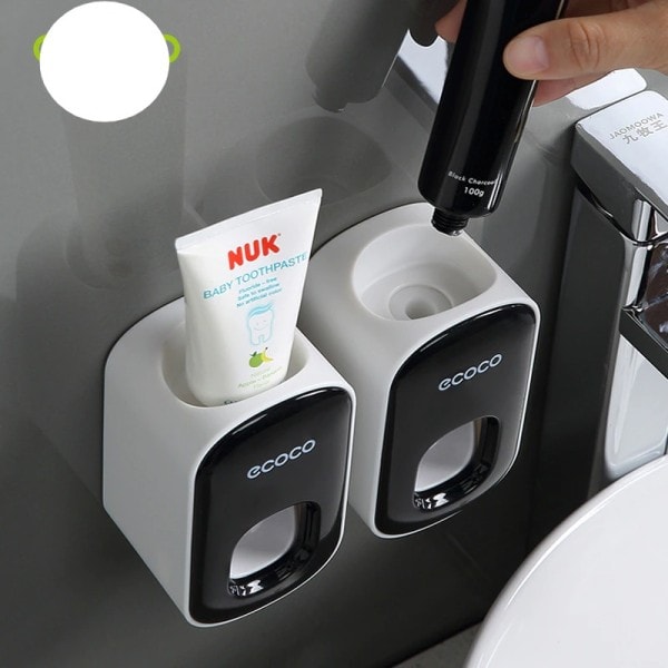 Automatisk tandkräm dispenser vägg fäste badrum badrum tillbehör vattentät tandkräm pressare