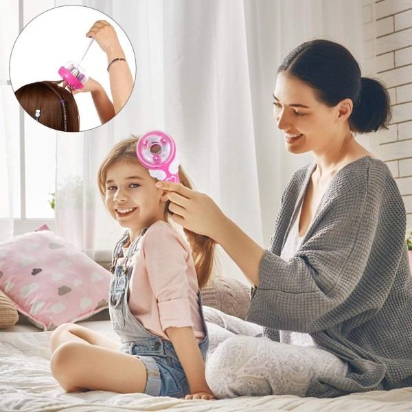 Automatisk Hår Fläta Kits Verktyg Elektrisk Barn Gör-det-själv Flätning Frisyr Twist Maskin Smink Leksaker För Flicka