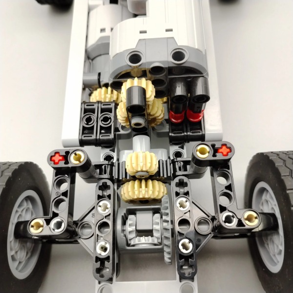Teknisk RC Bil bygg block  professionell  Fyrhjulsdrift Dubbel motor Utbildningsleksaker