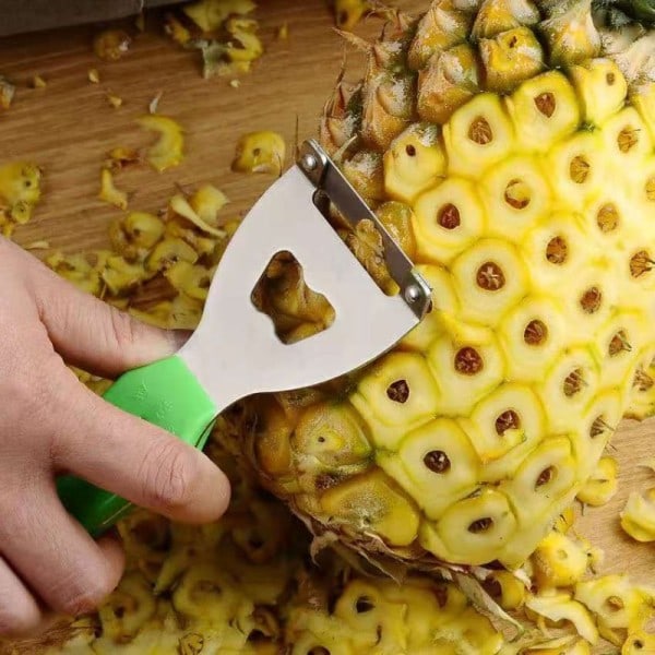 Ananas kniv skræller rustfrit stål skrælning ananas