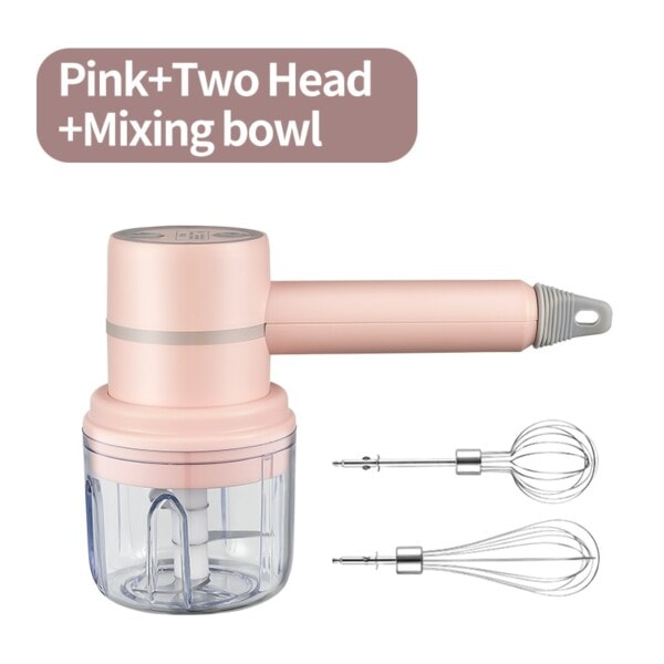Trådløs 3 Speed Mini Blander Elektrisk Food Blender Håndholdt Blander Ægge pisker