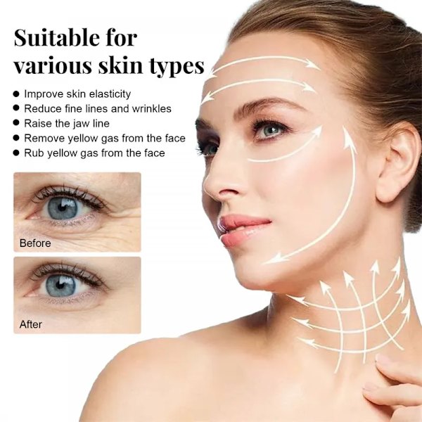 Lifting sæt ansigtsløftning og stramning kan absorbere anti-aging ansigtsbehandling essens collagen rynke fjernelse