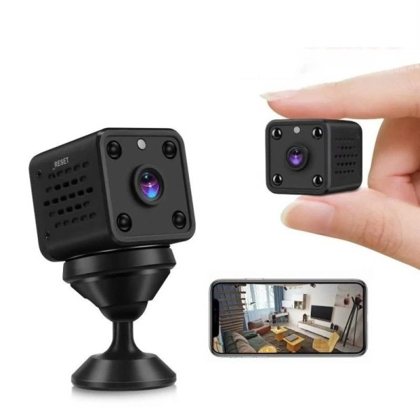 Mini Smart Kamera WiFi Fjärr Trådlös Övervakning 1080p Ip Camara Vigilancia Wifi Säkerhet Skydd Övervakning Kamera
