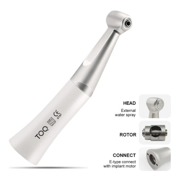 Dental Långsam Speed Set FX Rakt Handstycke Contra Angle Air Motor