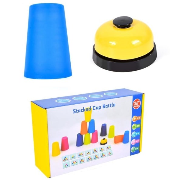 Montessori lelut pino kuppi peli kortilla opetus älyllinen valaistuminen väri kognition logiikka koulutus lapset