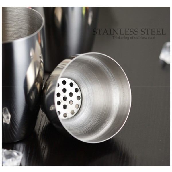 Rustfritt stål Cocktail Shaker Mixer Wine Martini Boston Shaker