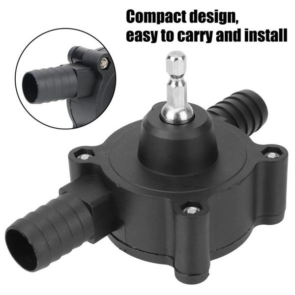 El Borr Pump Portabel Mini Hand Självsugande Vätske Transfer Pumpar
