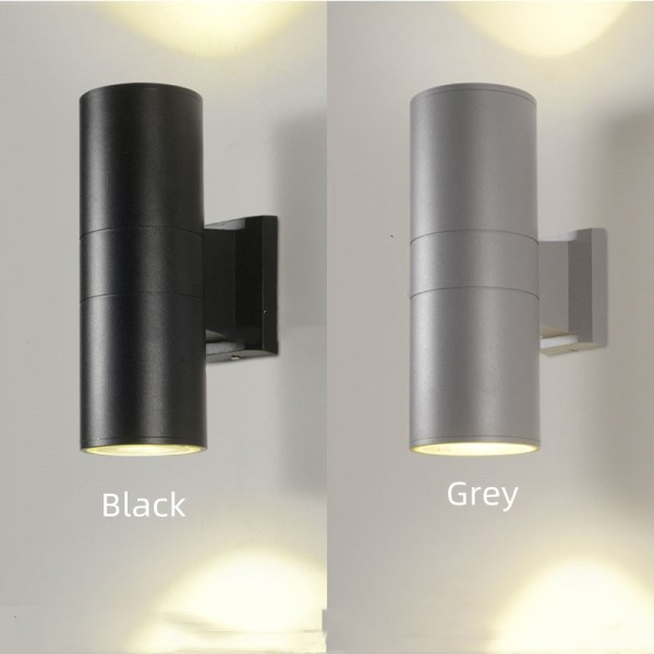 Vanntett Hjem Dekor COB LED Vegg Lampe Dobbel Hode Vegg Lys
