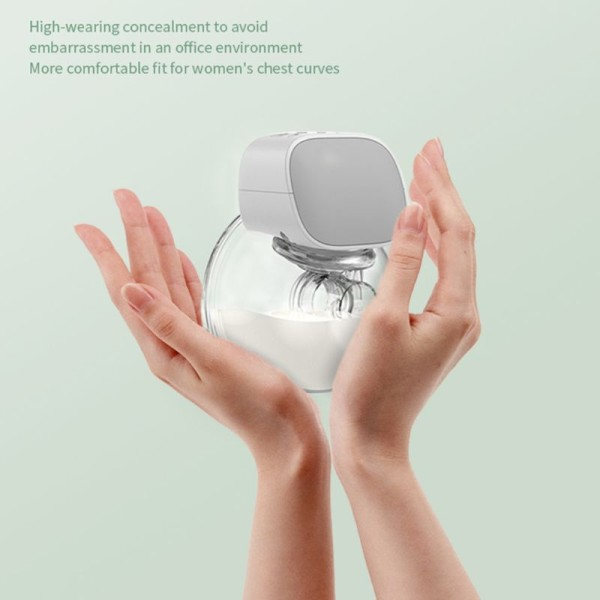 Elektrisk Bryst Pumpe Stille Bærbar Automatisk Melker USB Oppladbar Hands-Free Portable Melk Extractor Baby Amming