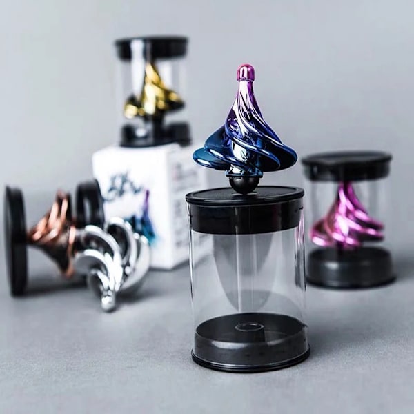 Funny Desk Wind BlowingToy Roterende Lomme Legetøj Fidget Kinetic Spinner  Voksen Stress Aflastning Legetøj