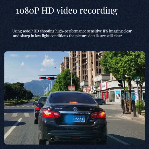 HD WiFi Dash kamera autoon DVR kamera video tallennin auto Night Vision WDR ääni ohjaus langaton