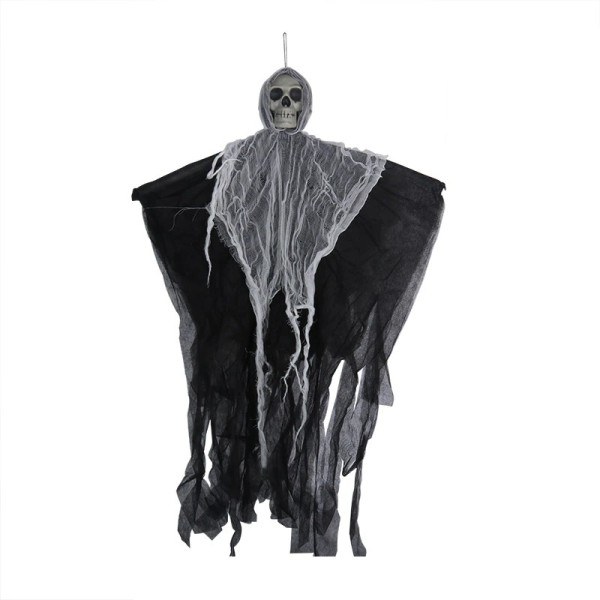 Halloween riippuva kallo haamu koriste kummitus talo koriste kauhu rekvisiitta