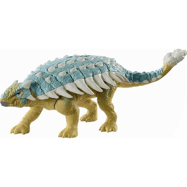 Jurassic World Roar Attack Ankylosaurus Bumpy Camp Kridt Dinosaur Figur