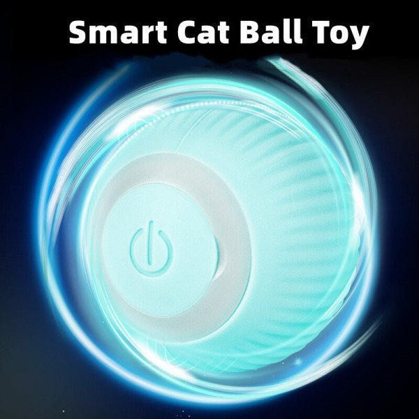 El Katt Ball Leksaker Automatisk Rullande Smart Katt leksaker