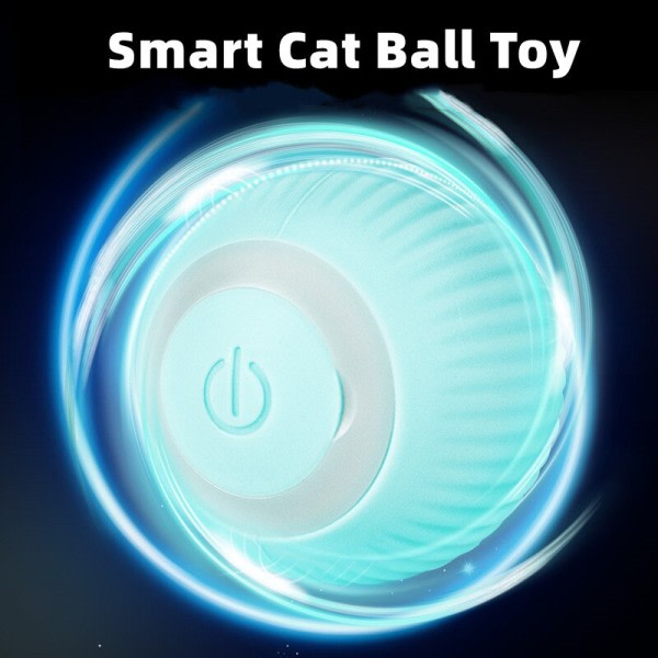 Elektrisk Katt Ball Leker Automatisk Rulling Smart Katt Leker