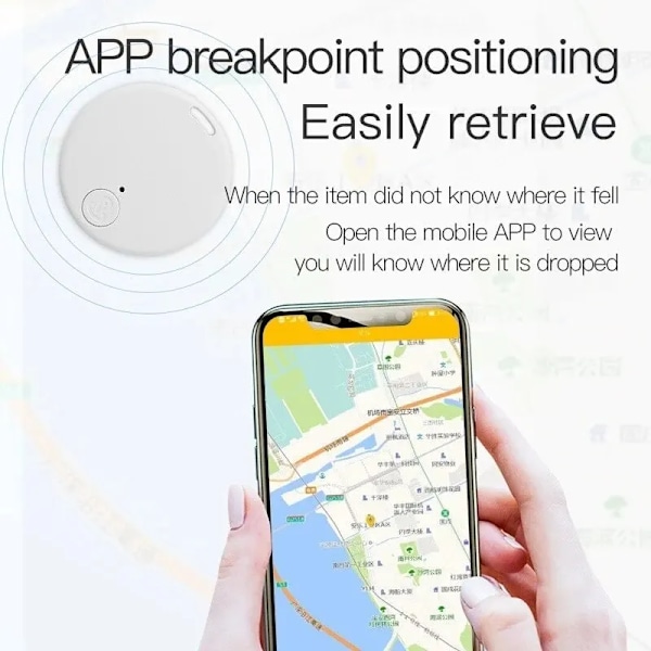 Mini GPS Tracker Bluetooth 5.0 Anti-Lost Enhet