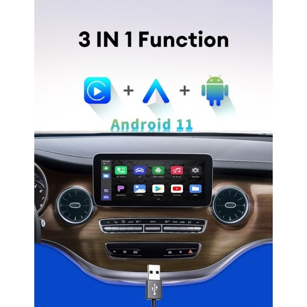 CarPlay AI Box Android System Mini Dongle Wifi Netflix Youtube