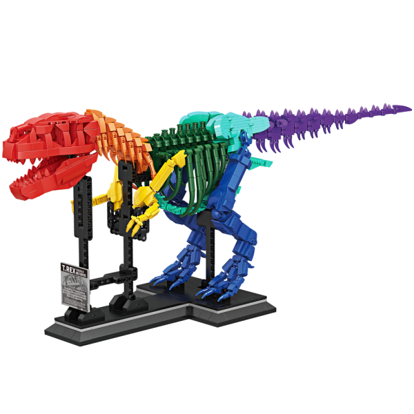 Jurassic Dinosaurs Byggeklosser Indominus Rex DIY Tyrannosaurus Action Figur Modeller Barn Leker