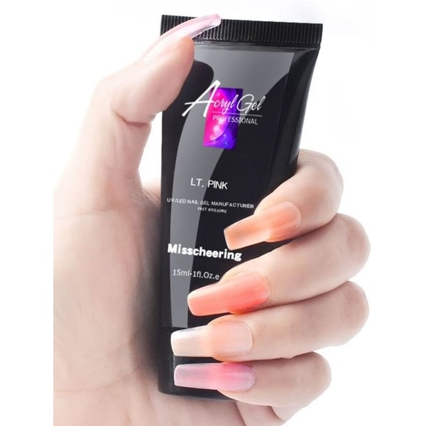 30ml Nail Builder Color Poly Nagel Gel Nagel Akryl Gel Kristall UV LED Builder