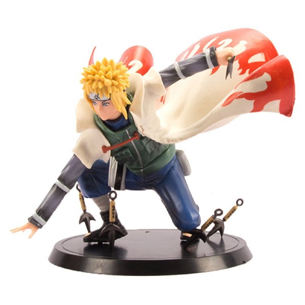 Naruto 4th Generation Ninja Minato Pvc Action Figur Staty Anime