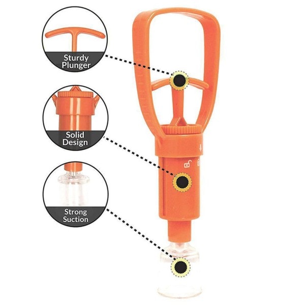 Camping Venom Extractor Nödläge Räddning Verktyg Vacuum Sug