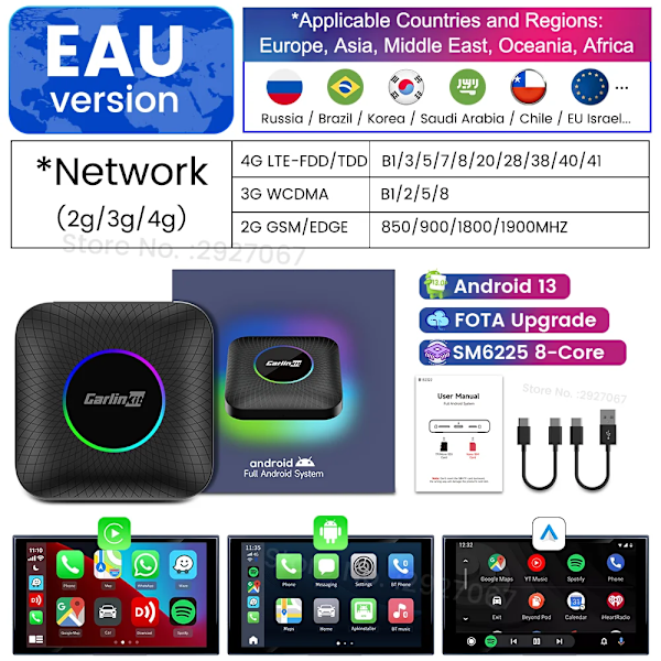 Android 13 SM6225 8 ydintä 8G+128G Smart Android TV Box