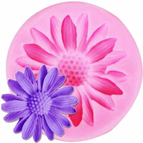 Daisy Candle Forme Sæbe Mold