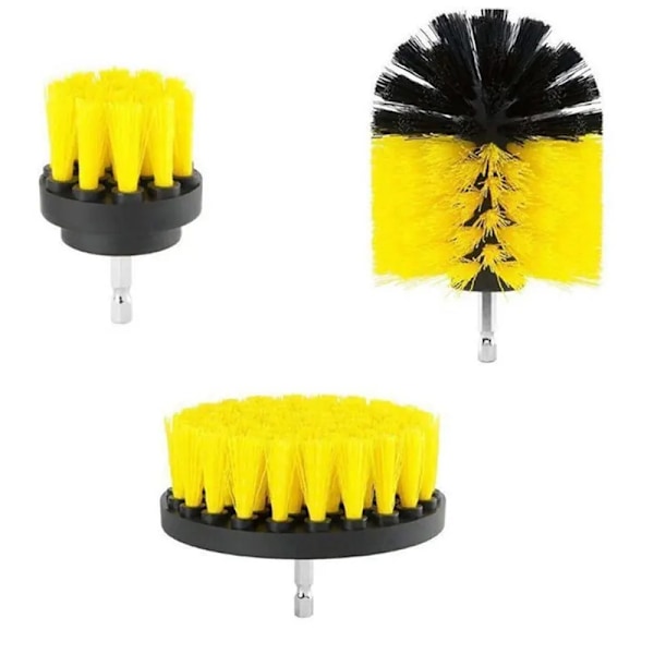 5 styk Elektrisk Scrubber Børste Bor Brush Kit Power Drills Scrubber Brush