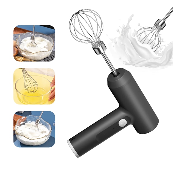 Trådløs Elektrisk Mad Mixer Portable 3 Speeds Ægge Piskeris Bagning Dej Kage Fløde Mixer Køkken Værktøj