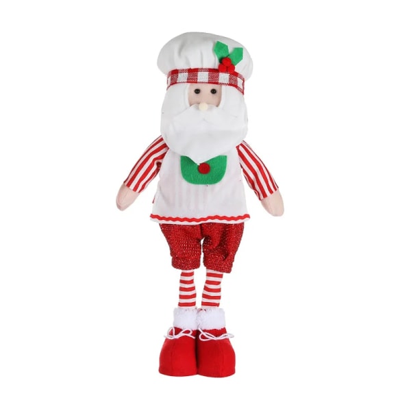 Glædelig jul Strækbar Kok Julemand Dukke Nød honningkager Mand Teleskopisk Legetøj