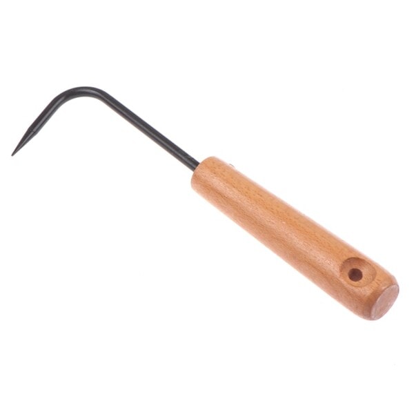 trä handtag kol stål krok robust mycket fast och hållbar