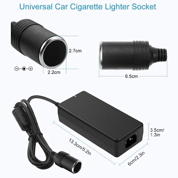 Auto virta sovitin virta muunnin AC sovitin DC 110V / 220V 12V 10A virta sovitin muunnin
