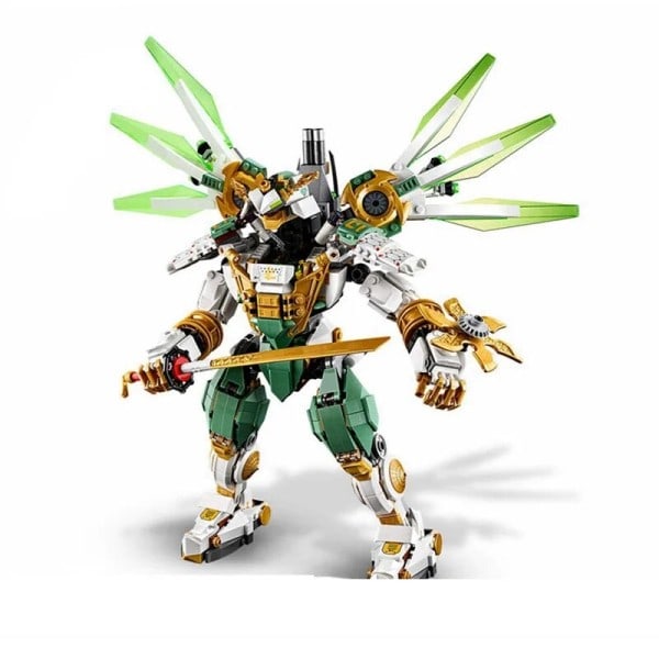 Titan Mech Mech Set Byggklossar Kompatibla med gör-det-själv pussel födelsedagsleksaker julgåvor