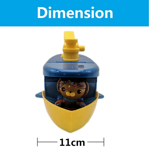 englanti anime ääni toiminta hahmo olento nukke lelut kwazii barnacles peso lapset lelut