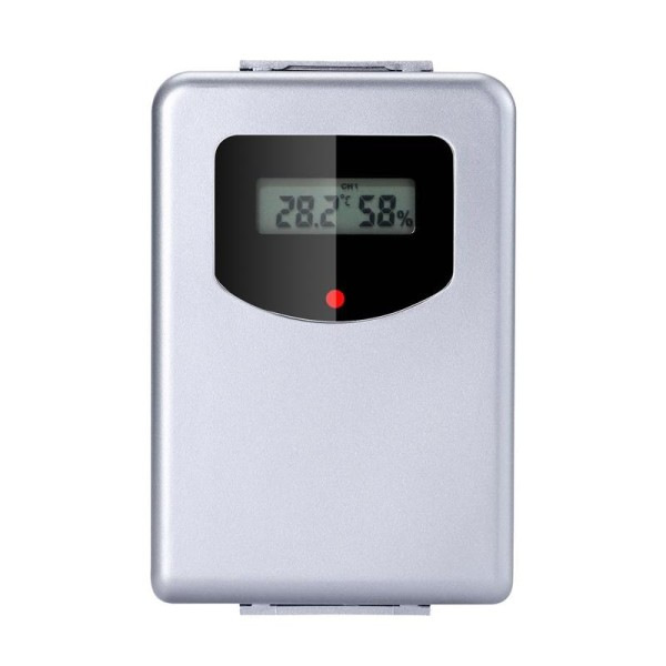 Trådlös väderstation med prognos temperatur digital termometer hygrometer fuktighetssensor