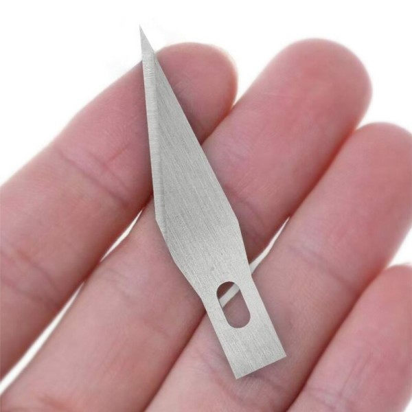 100 bitar Kniv Trä Snideri Frukt Mat Skalpell Hantverk Skulptur Skärning Verktyg