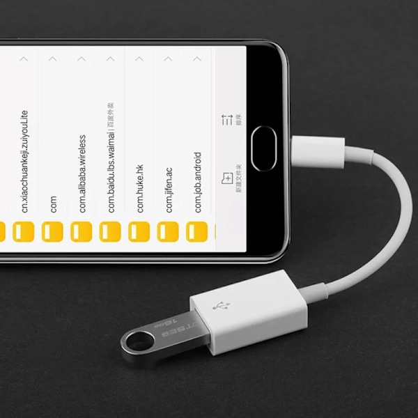 Lightning Till USB OTG Omvandlare Adapter för IPhone Mus Tangentbord Laddning U Disk Kamera Kortläsare Data omvandlare