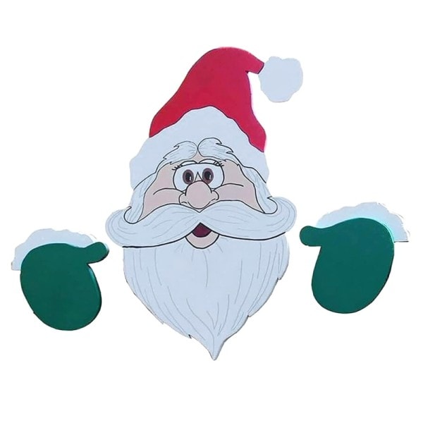 Jul Djur Staket Peeker Dekoration Jul Ornament