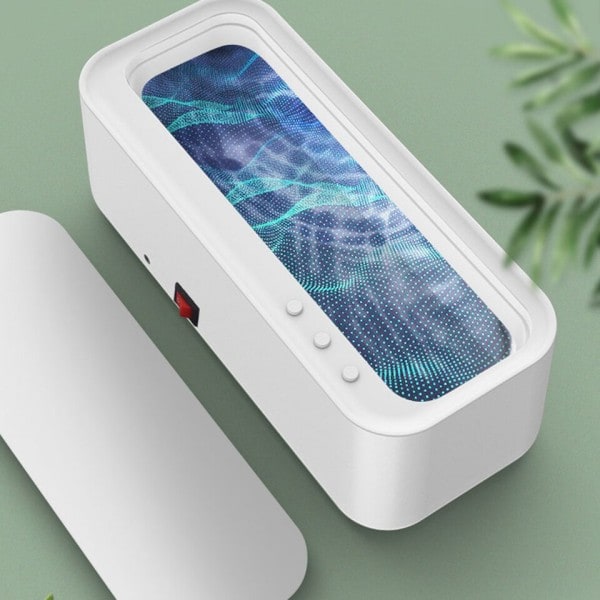 Mini pesu kone kannettava ultraääni puhdistin pesukone USB ladattavat lasit korut siivous laatikko