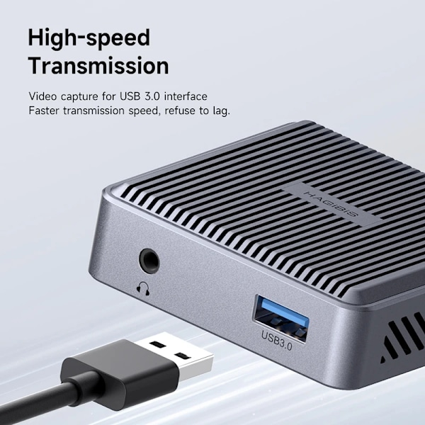 4K HDMI-kompatibel Video Capture Card Loop Out for Game Recording Live Streaming 1080P Grabber