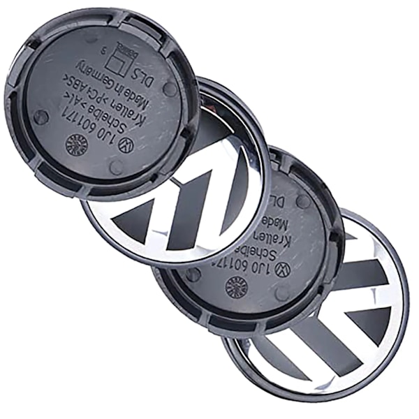 Et sett 4 deler felg deksel 4 x 56 mm felg deksel senter hjul for aluminium felg senter nav deksel