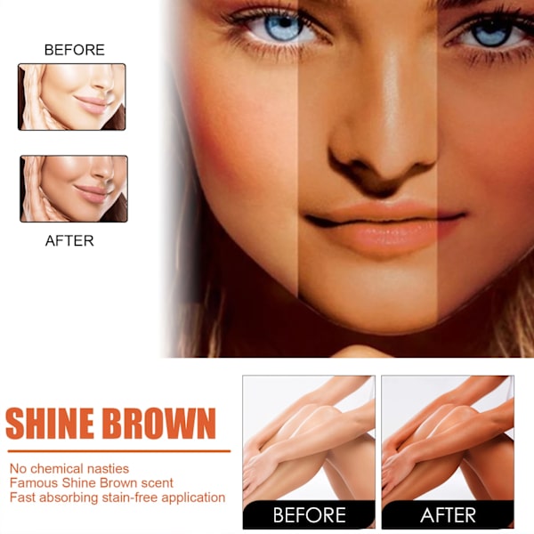 Sommer langvarig garvning body selv bruner creme
