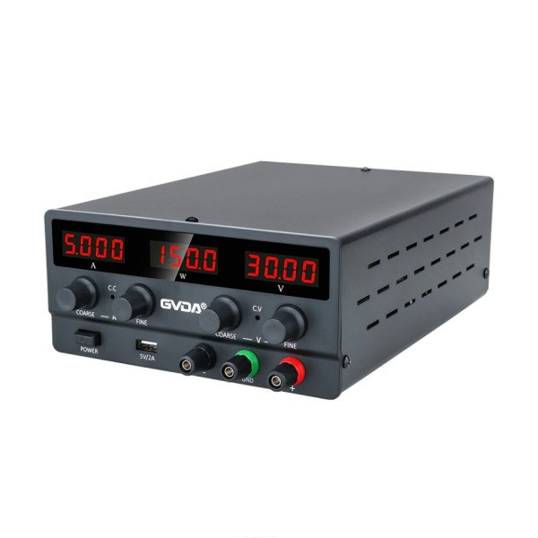 USB DC Reguleret Laboratorie Strøm Forsyning Justerbar 30V 10A Spænding Regulator