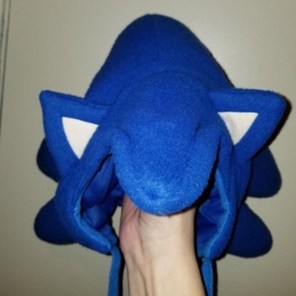 Sonic the Hedgehog Mode Baseball Hats Cap Pojke Flicka Tecknad Youth Justerbar Blå Platt modell