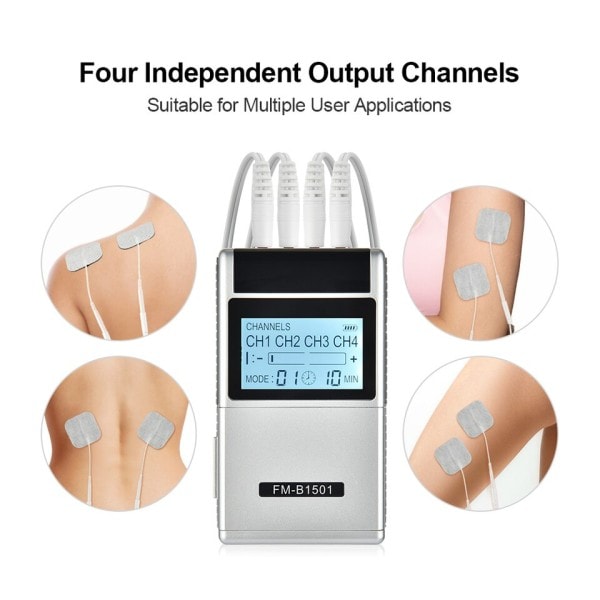 15 Modes Terapeutisk Massager EMS Neuromuskulær Stimulator