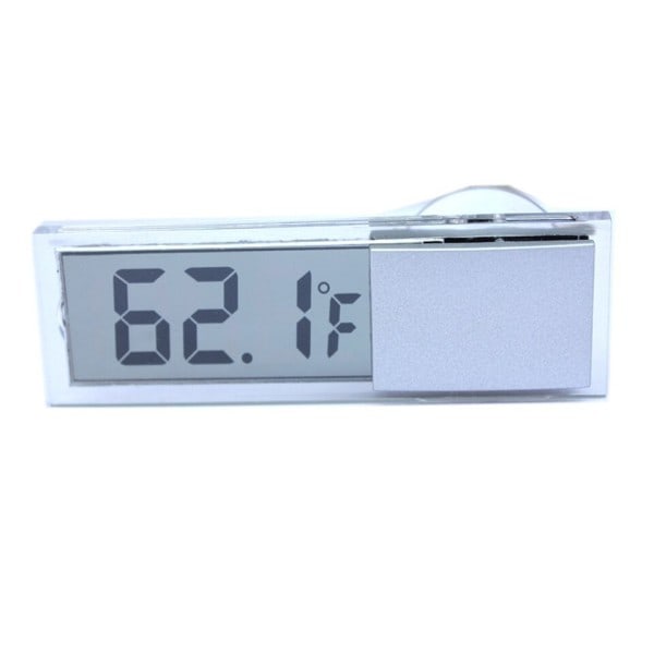 LCD Digital Termometer Auto Fönster Utomhus Energibesparande Mätare Smart Digital Display Temperatur