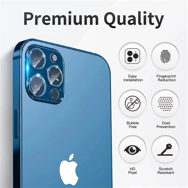 3D HD taka kamera lasi suojat iPhone 14 Pro Max  objektiivi suojalasi