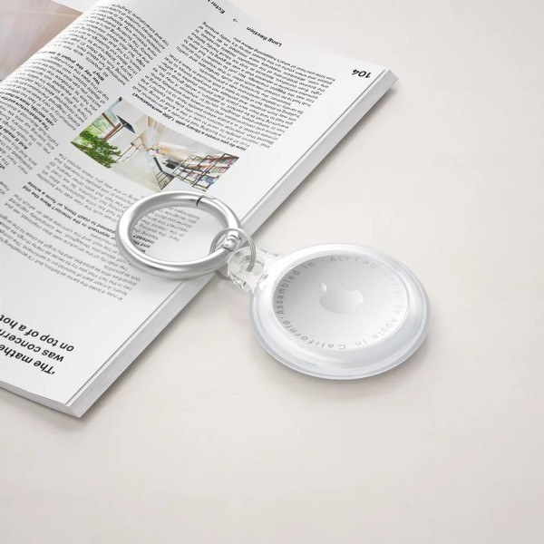 Gjennomsiktig TPU etui for luftmerke beskyttelse etui locator silikon beskytter